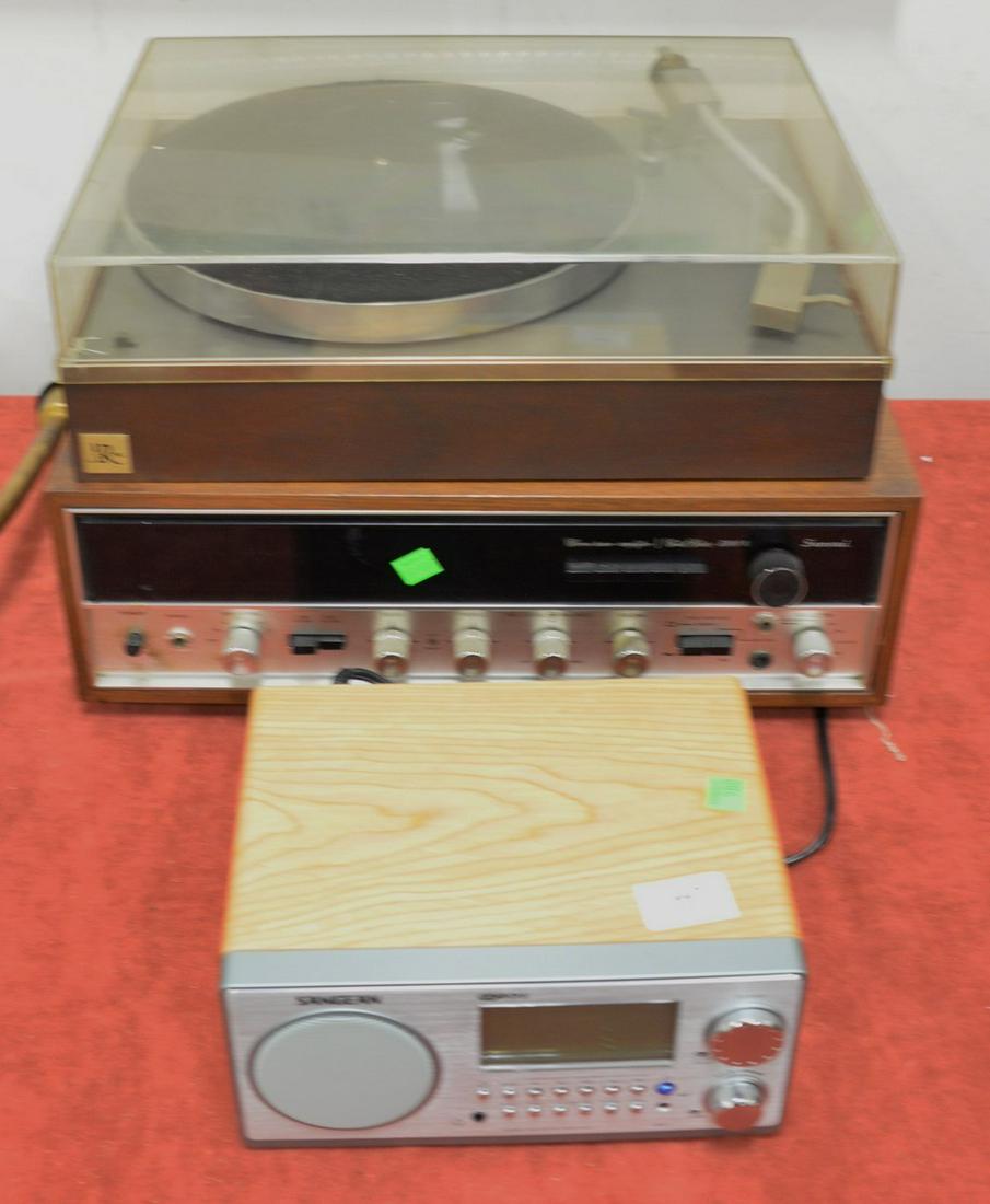 Stereo group to include Sansui solid state 5000x stereo (1 of 4)