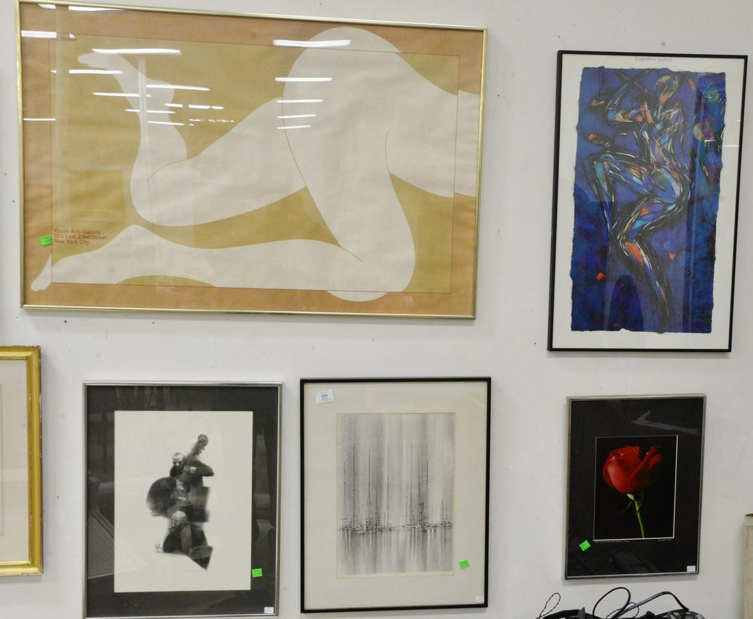 Group of Twelve prints and lithographs, Andrea Menna (1 of 7)