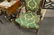 Pair of Louis XV style upholstered armchairs. - 3