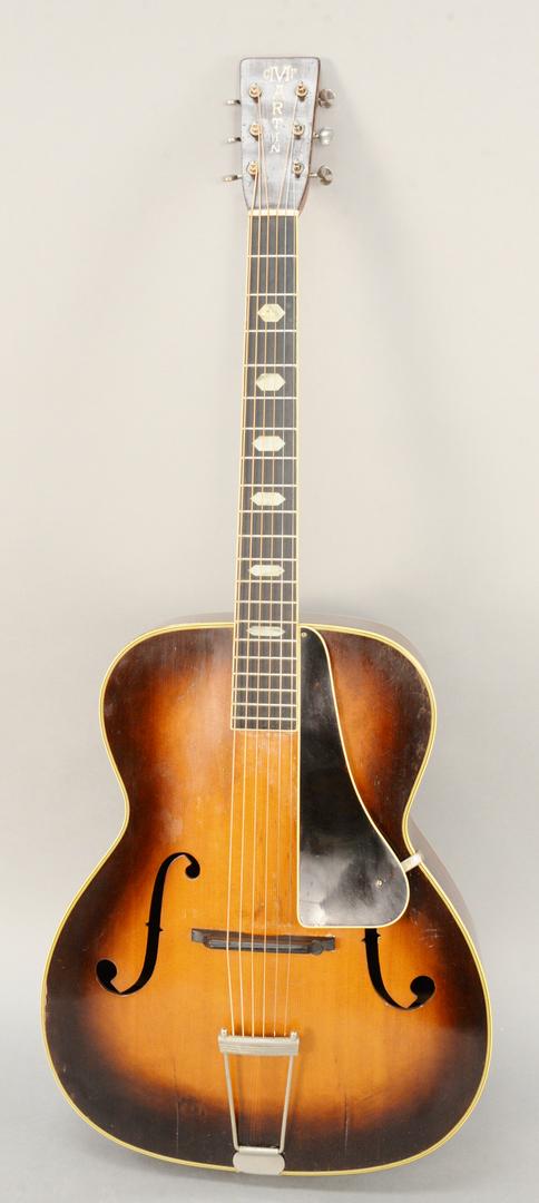 C.F. Martin F-2 acoustic guitar, 1940-1942, archtop, (1 of 5)
