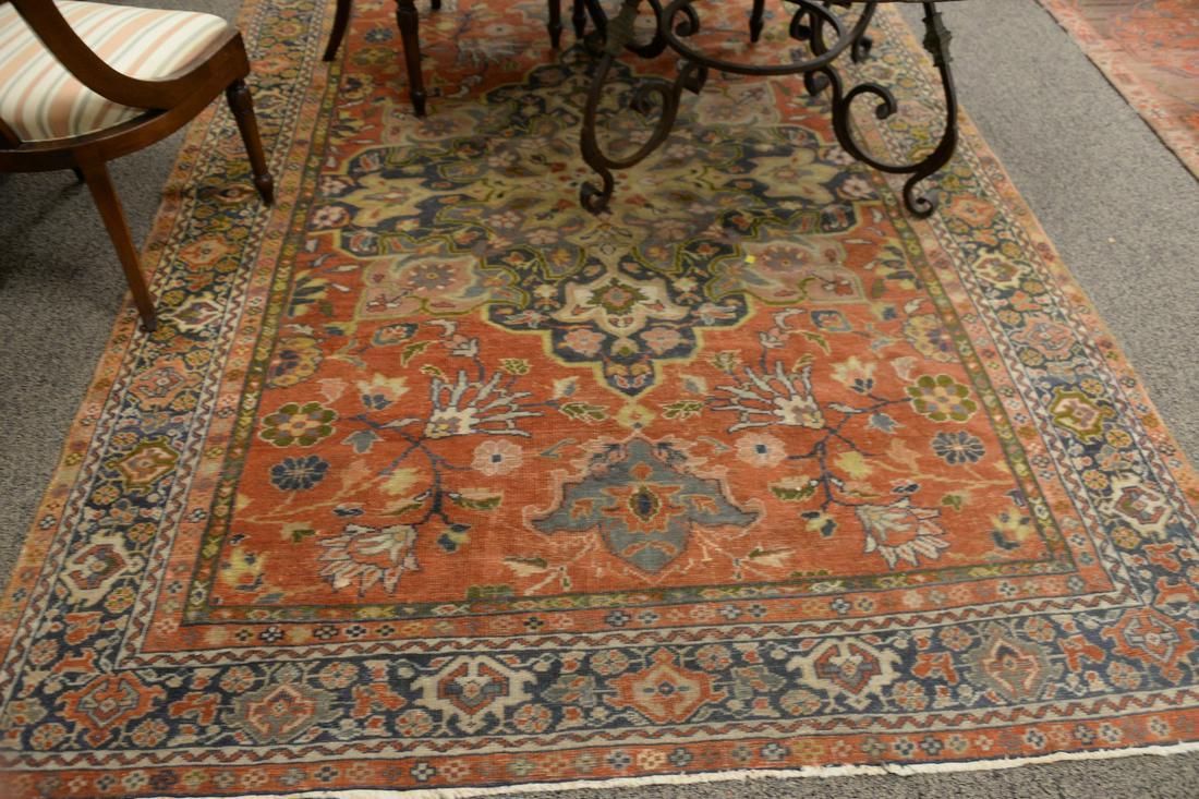 Throw rug, 6' 9" x 9' 9".: Throw rug, 6' 9" x 9' 9".