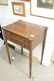 Sheraton mahogany two drawer stand with turret corners, - 3