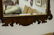 Henkel Harris mahogany framed beveled mirror, - 3