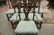 Set of twelve Chippendale-style dining chairs to - 3