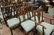 Set of twelve Chippendale-style dining chairs to - 4