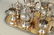 Reed & Barton seven-piece silver plated tea set along - 4