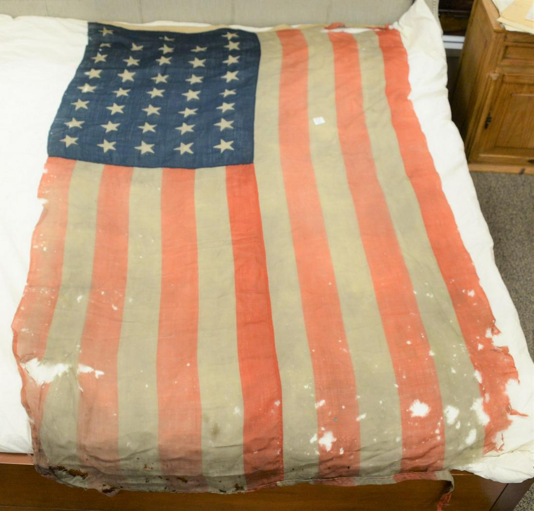 Thirty-eight star American flag patented April 26, (1 of 4)