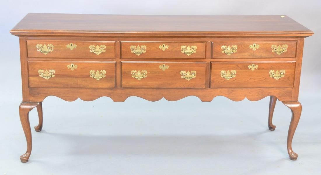 Harden Furniture cherry sideboard, ht. 33", wd. 68", (1 of 4)