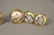 Three pairs of Battersea Bilston enameled curtain - 3