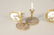 Three pairs of Battersea Bilston enameled curtain - 4