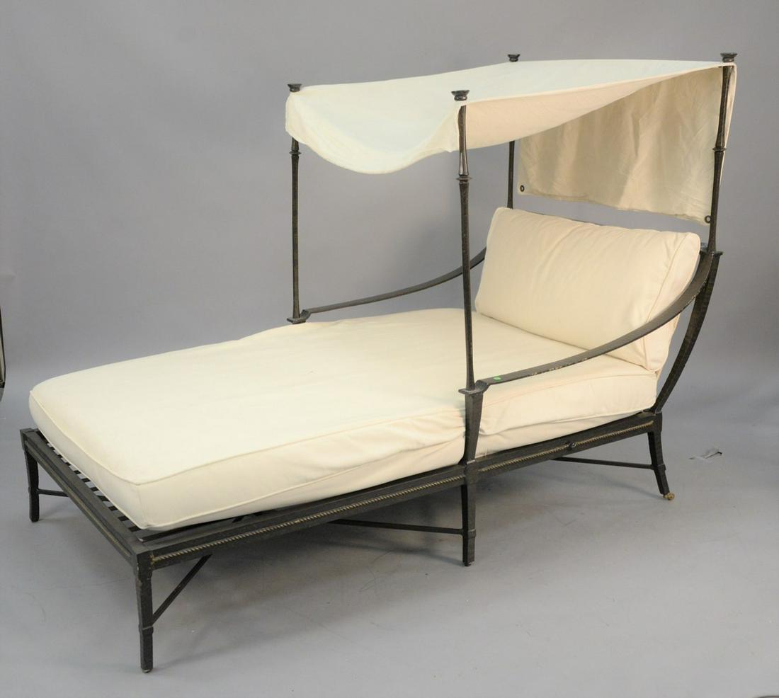 Richard Frinier for Century outdoor double chaise with (1 of 4)
