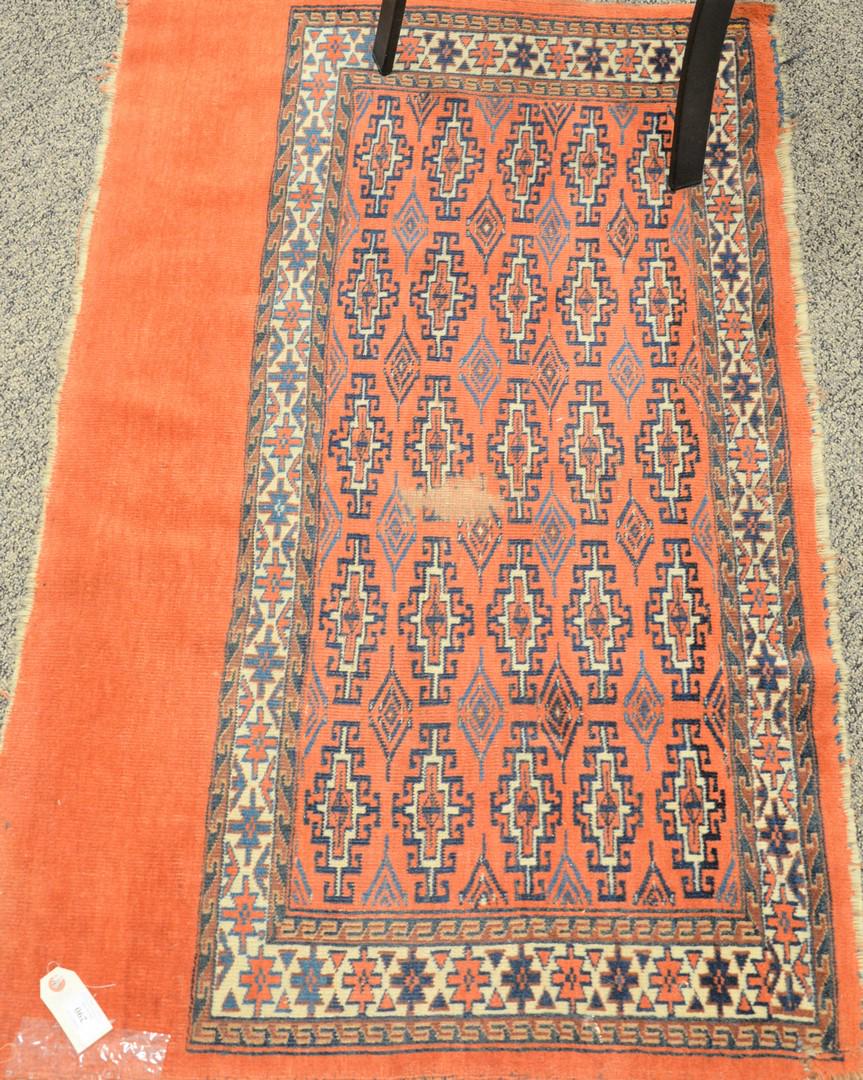Lilihan Oriental throw rug, 3' 6" x 4' 6". Estate of (1 of 4)