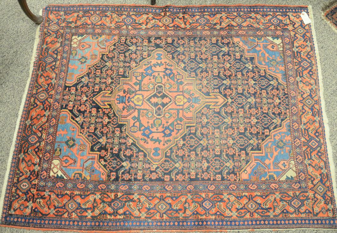 Four Oriental throw rugs, 3' 6" x 4' 6", 2' 8" x 4' 9", (1 of 4)