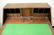 George III mahogany slant front desk, c. 1780, ht. 39", - 3