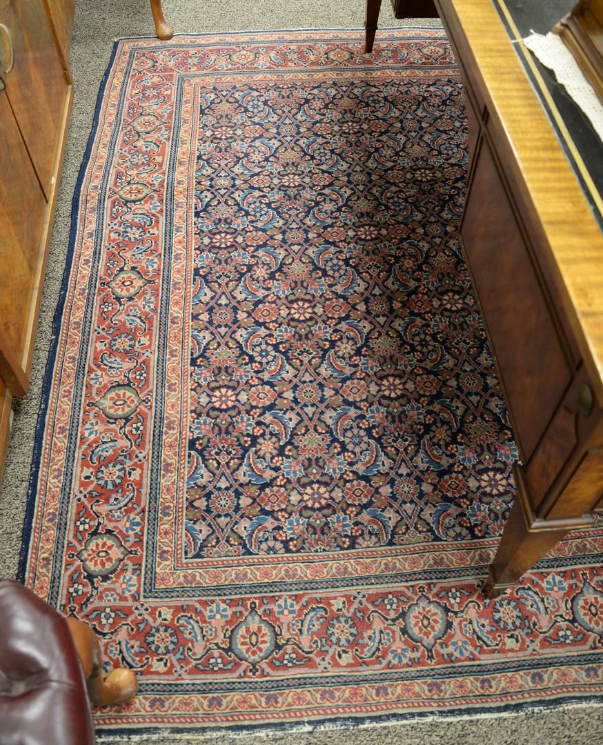 Oriental area rug, 9' 8" x 6' 8". (1 of 4)