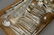 Sixty-one piece Gorham "English Gadroon" Sterling - 4