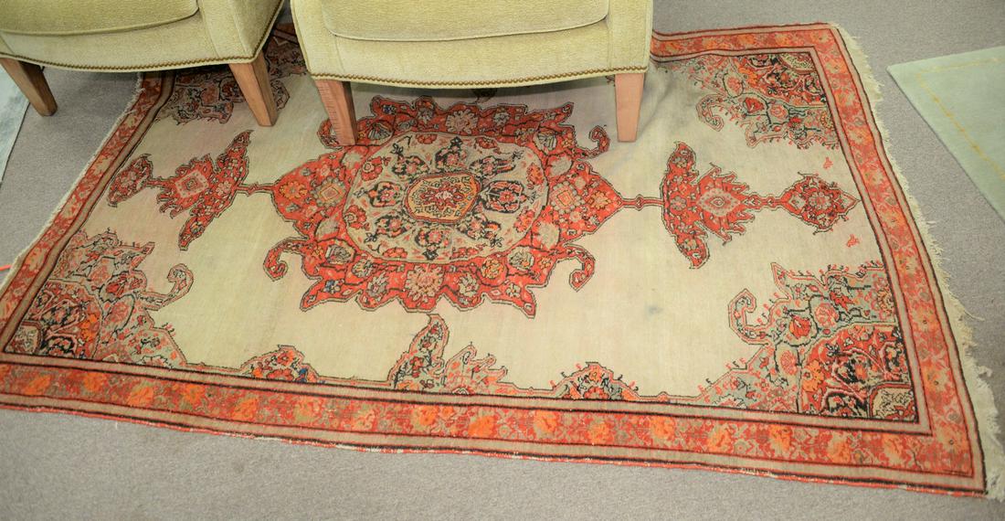 Oriental area rug, 4' 3" x 6'. (1 of 4)