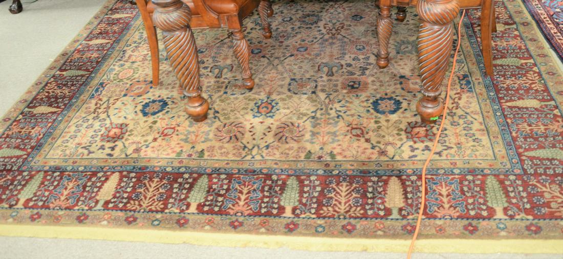 Karastan samovar tea wash Oriental style carpet, 8' 8" (1 of 3)