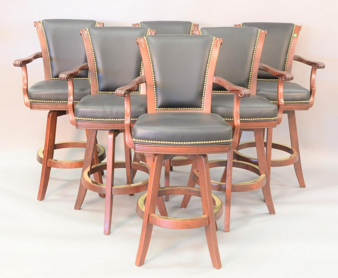 Set Of Six Mikhail Darafeev Bar Stools