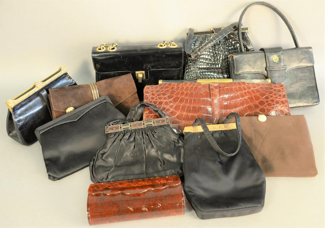 Group of eleven vintage purses to include Coblentz (1 of 4)