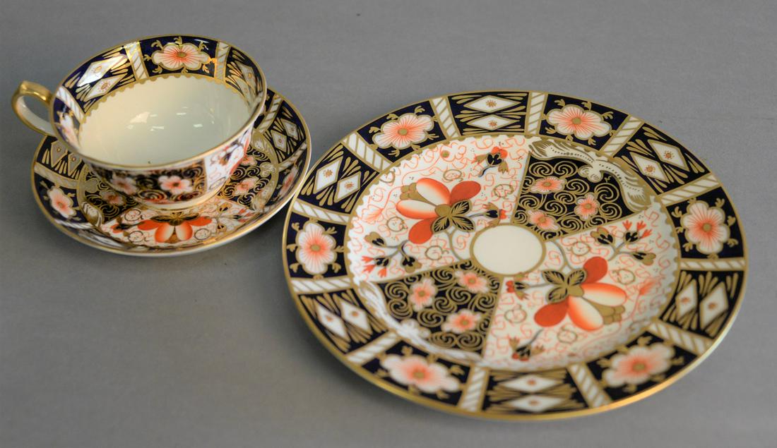 Twenty-four piece Royal Crown Derby dessert set to (1 of 5)
