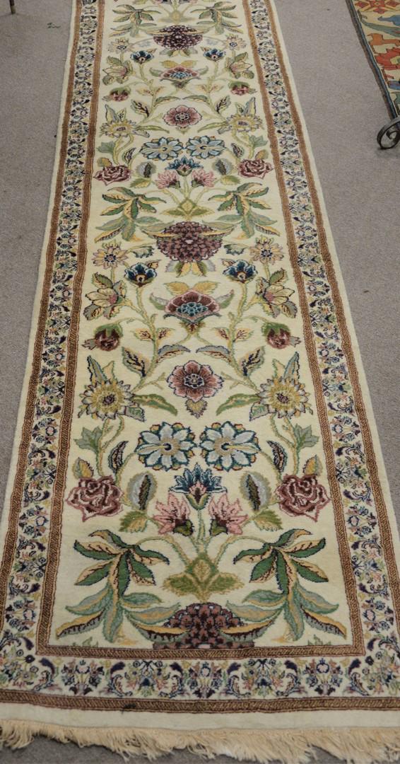 Oriental runner, 2' 7" x 12'. (1 of 4)