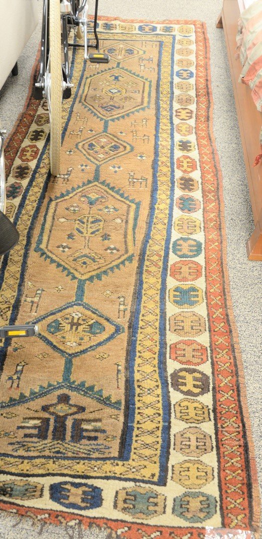 Caucasian runner, 3' x 10'4" (1 of 3)