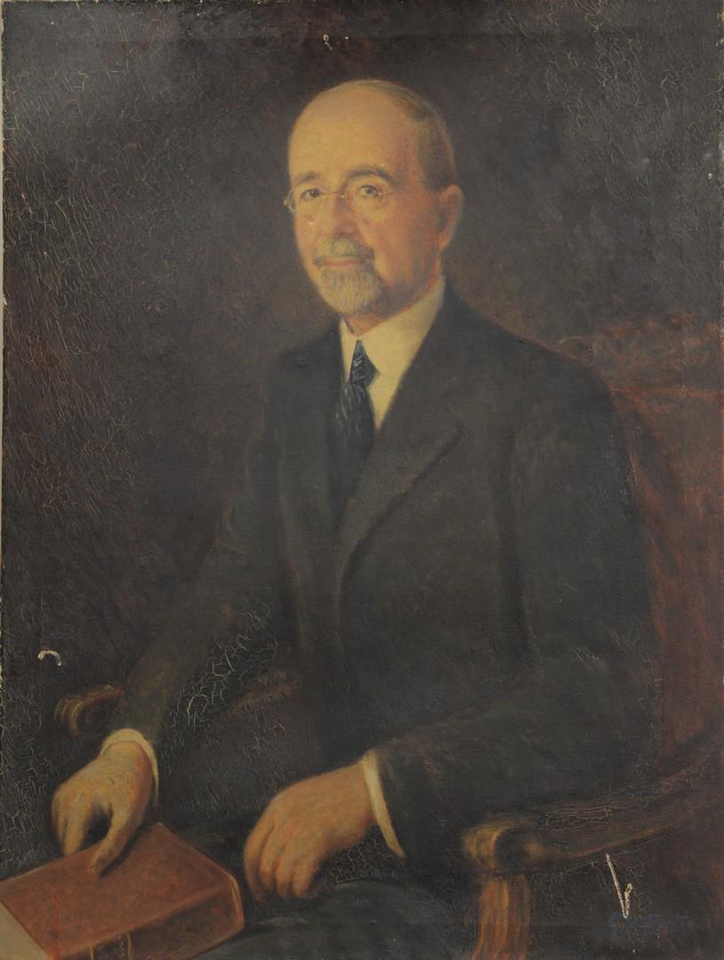 Group of four portraits, American School (19th: Group of four portraits, American School (19th Century), portrait of Ludwig TÃ¼erck, oil on canvas, unsigned, 31" x 24"; Seymour Millais Stone (Polish/American, 1877-1975), portrait of Samuel James 