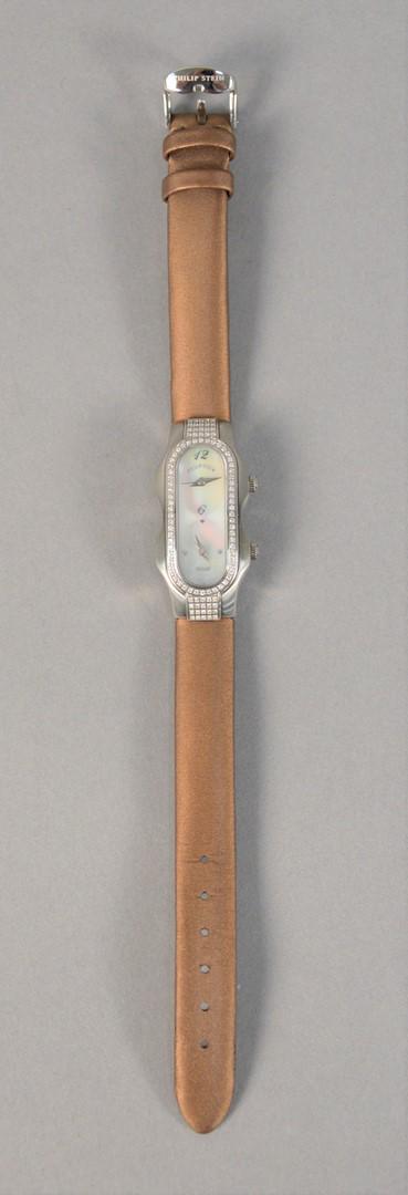 Philip Stein Ladies stainless steel watch, mother of (1 of 4)