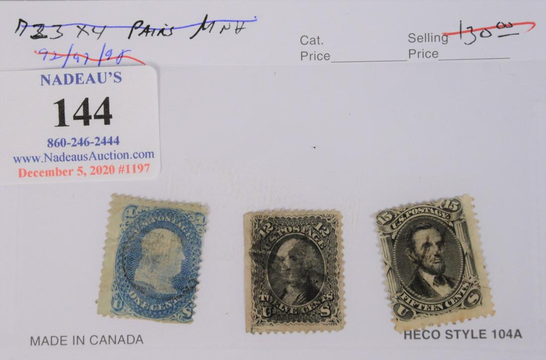 Once cent Benjamin Franklin, twelve cent George (1 of 4)