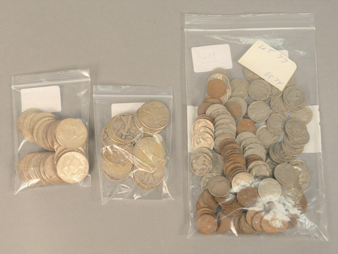 Eighty-five Lincolns, 1909 and up, some semi keys, (1 of 5)