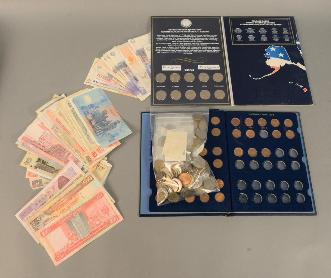 Large lot of foreign currency to include Nepal; Korea; (1 of 6)