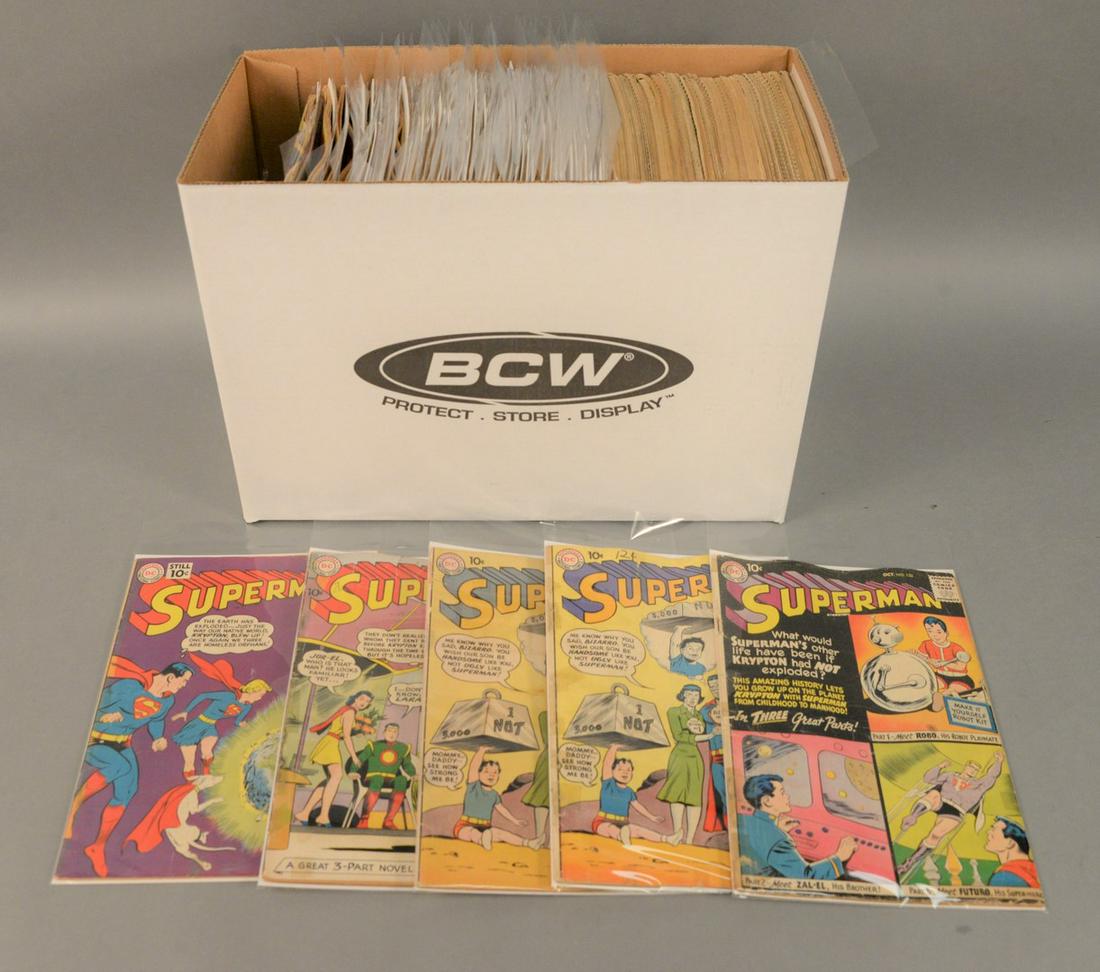 Box of Superman comics #139 - 199. (1 of 7)