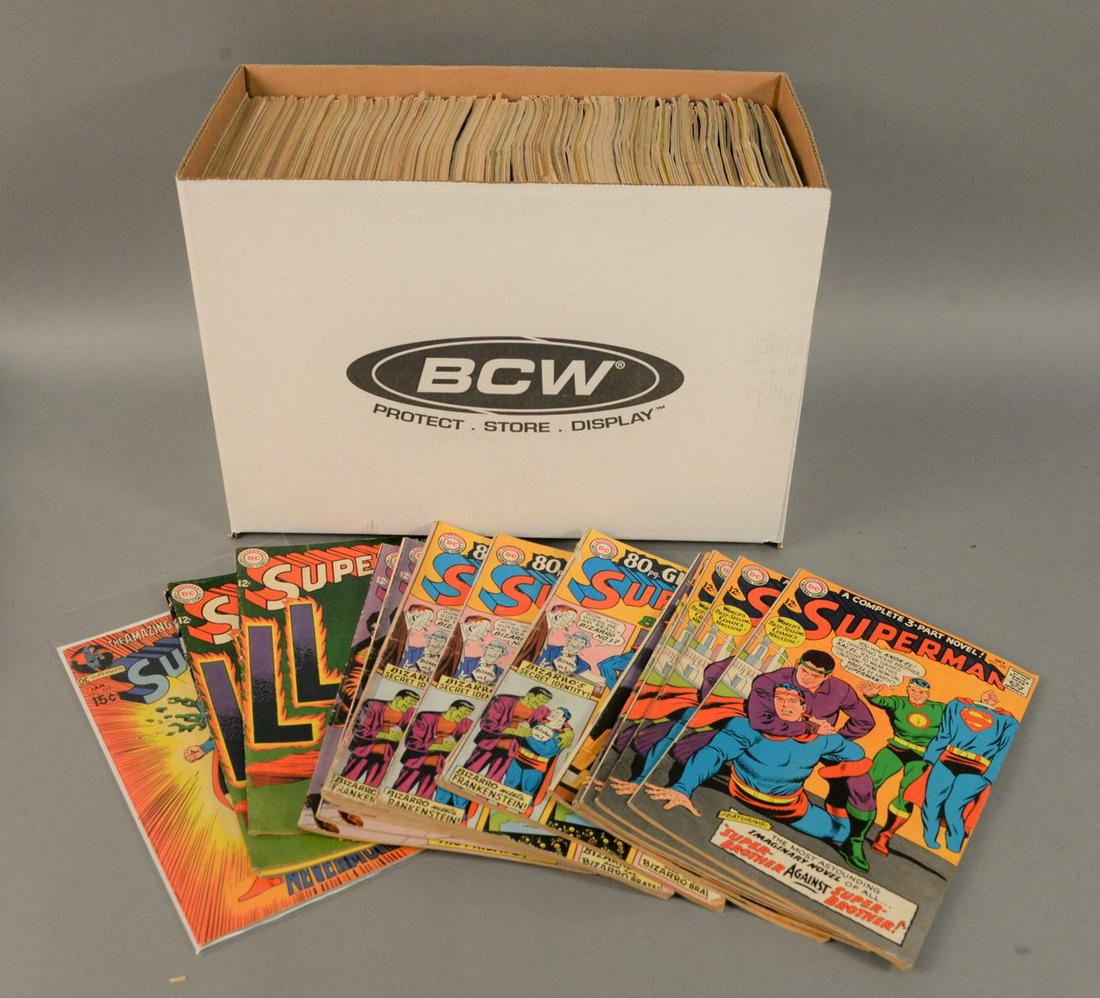 Box of Superman comics #200 - 299. (1 of 4)