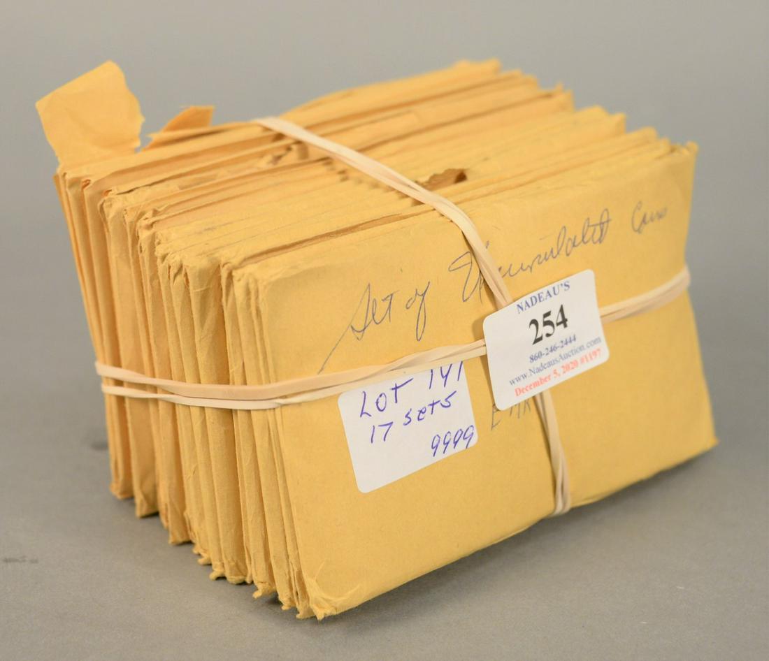 Coin lot of mint sets (17 sets) to include 9 - 1959; 4 (1 of 2)