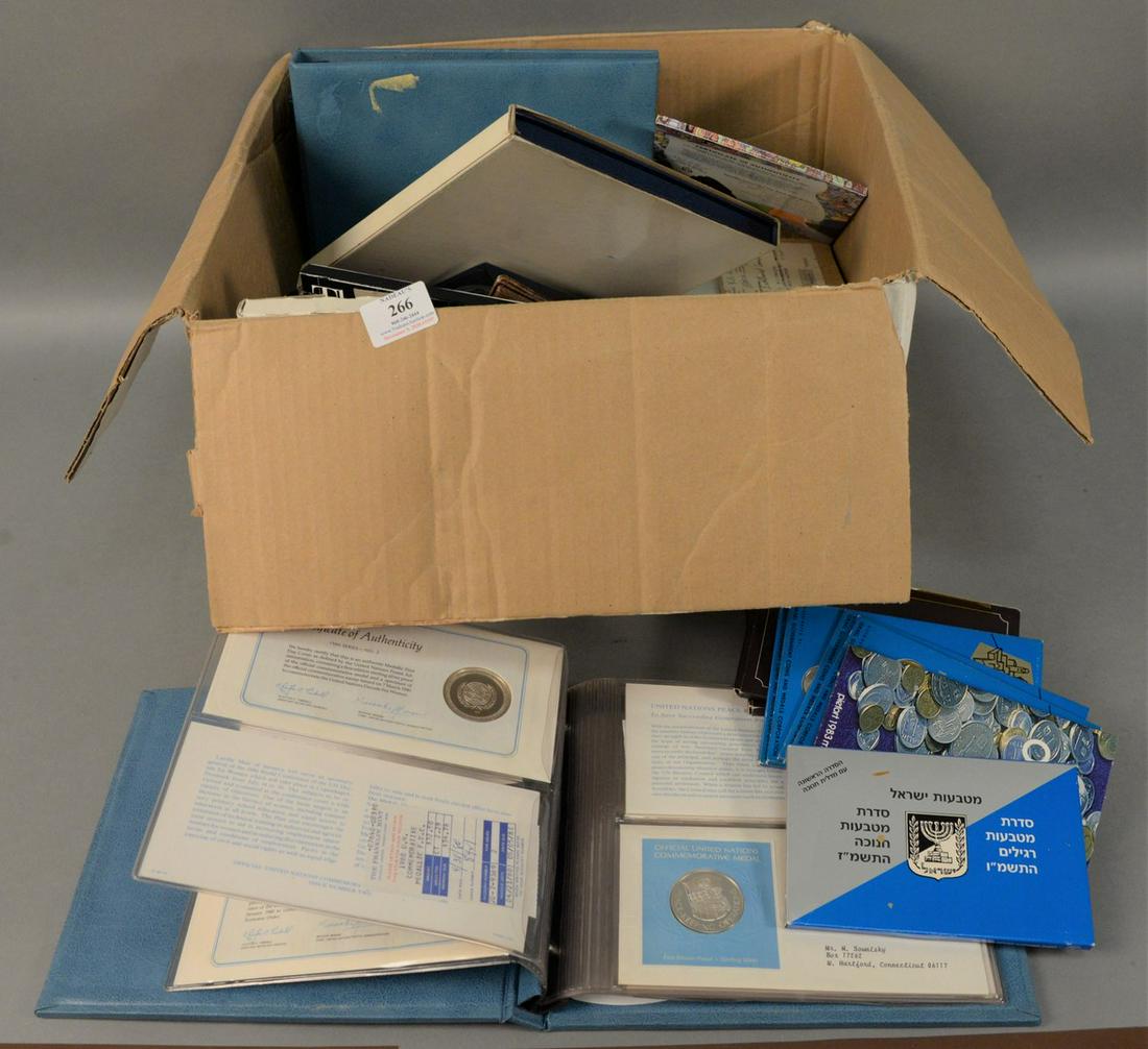 Large coin lot, to include 1 Mini flag sterling set; 4 (1 of 4)