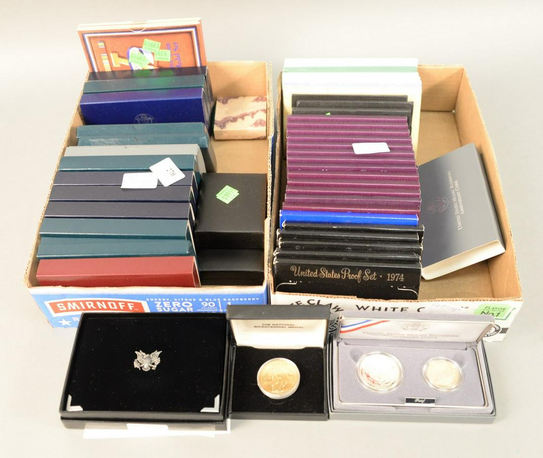 Large coin lot to include, 32 Sets to include lot of (1 of 3)