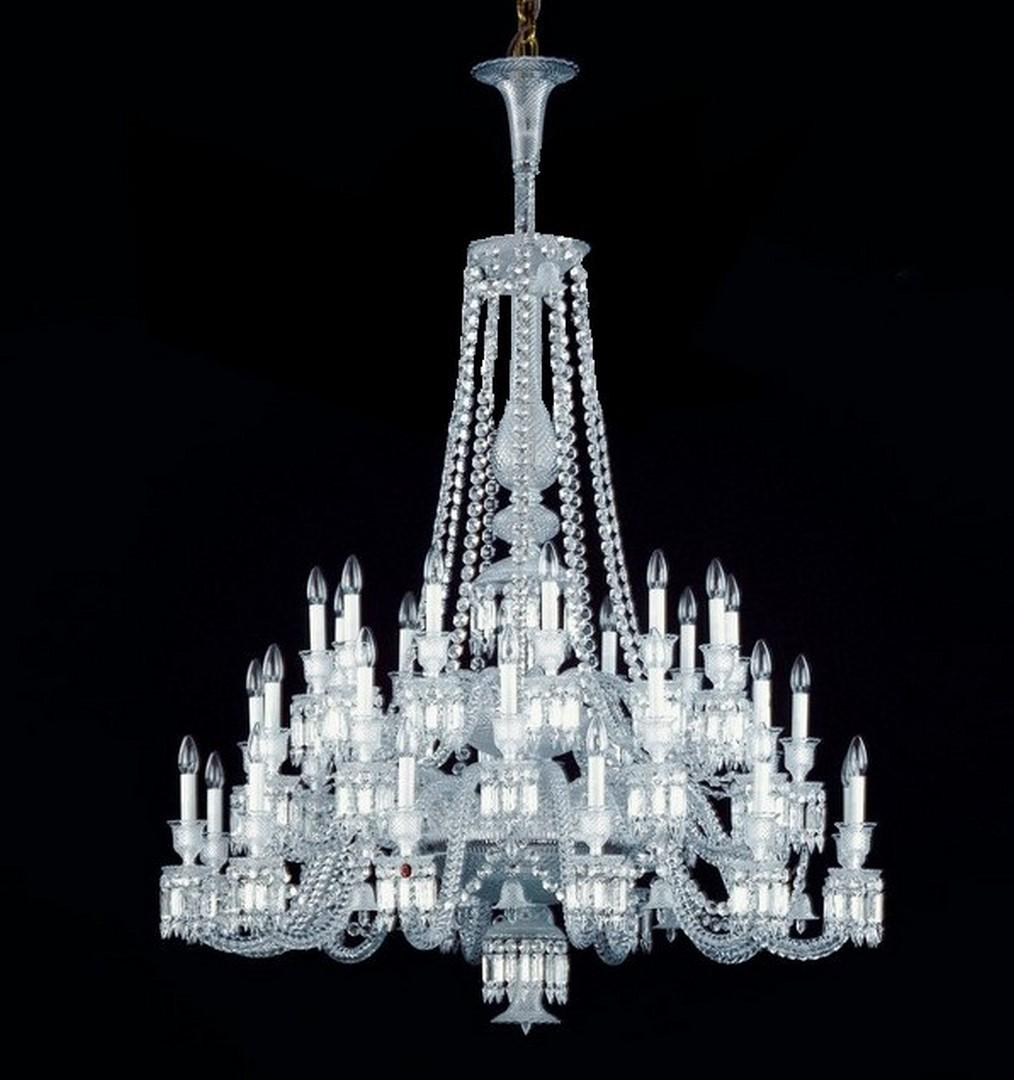Baccarat Crystal Zenith Thirty-Six Light Chandelier: Baccarat Crystal Zenith Thirty-Six Light Chandelierretails new for approximately $103,000height 73 3/4", width 50 inchesour specialist will dismantle, deliver, and reassemble within a 100 mile radius,