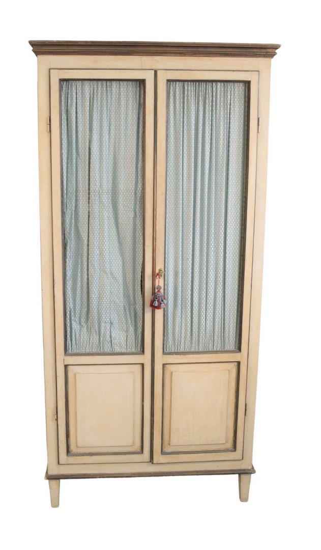 Continental Neoclassical Style Painted Bibliotheque (1 of 3)