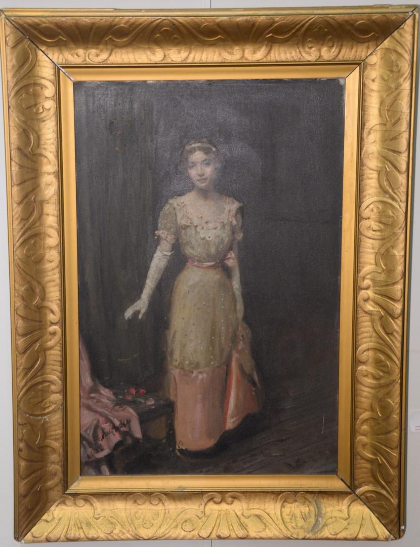 F. Percy (British, 19th/20th Century) portrait of a (1 of 4)