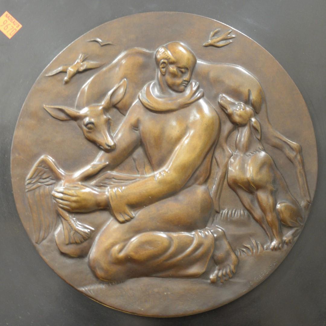 Laci De Gerenday (American, 1911 - 2001) wall mount of (1 of 3)