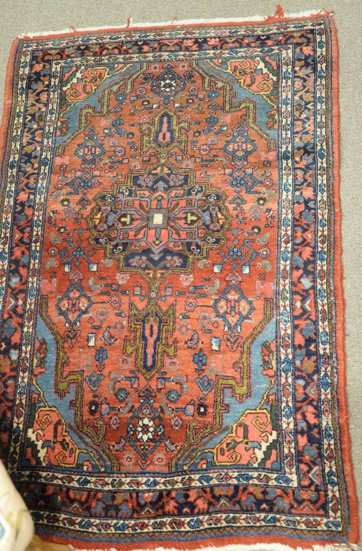 Two throw rugs to include;  Bidjar Oriental Throw Rug (1 of 5)