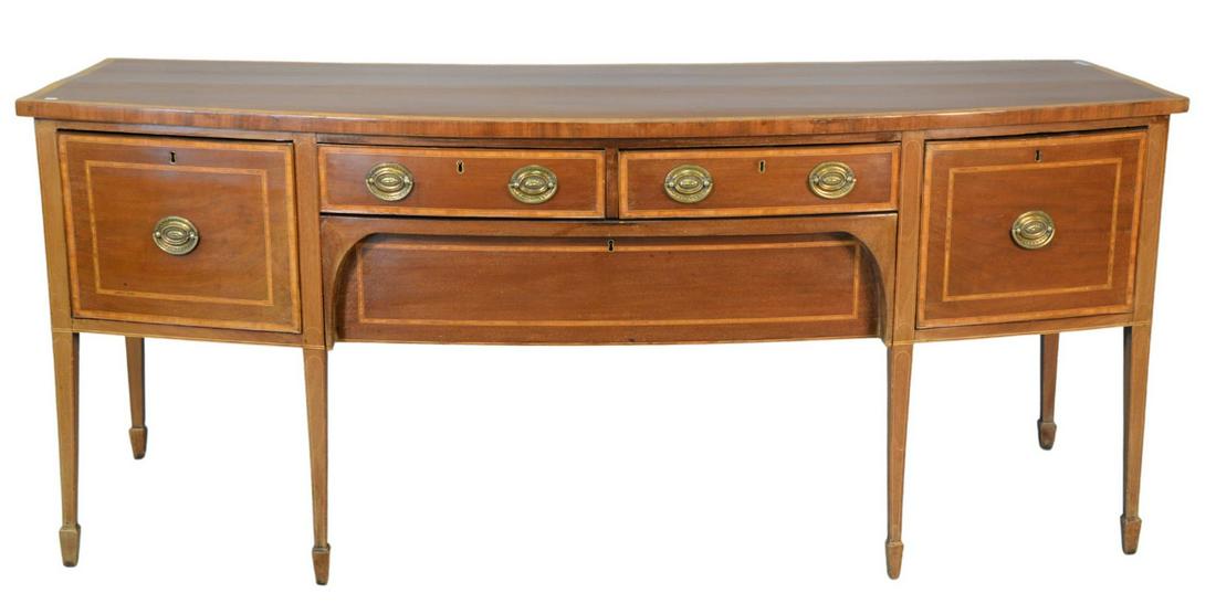 George IV Mahogany Sideboard with five drawers and (1 of 5)