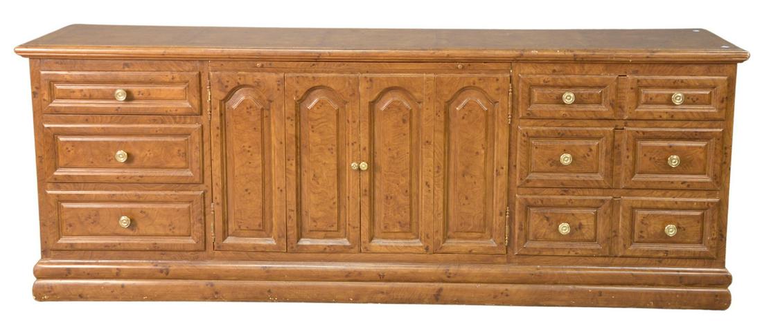 Contemporary Credenza, having slide-out writing surface (1 of 3)