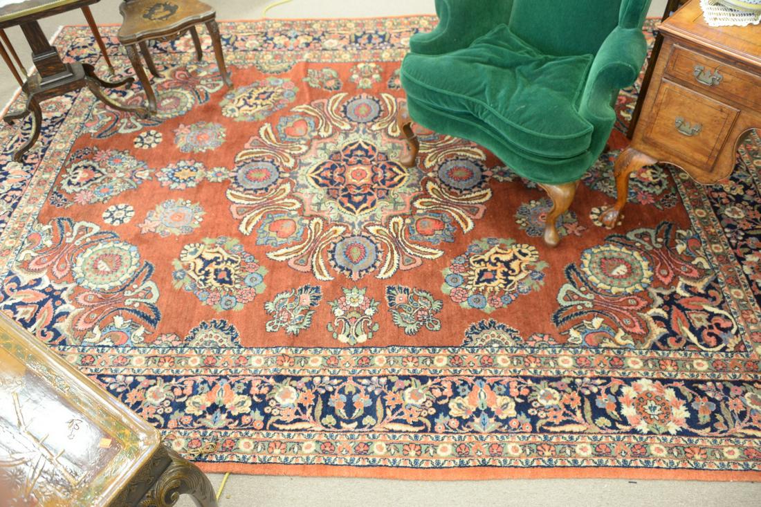 Kazvin Oriental Carpet, 8' 8" x 12'. (1 of 4)