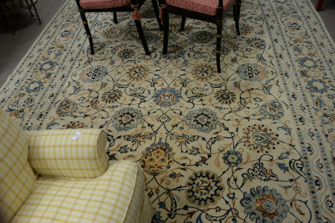 Oriental Room Size Carpet 8' 10" x 13' x 4." (1 of 4)