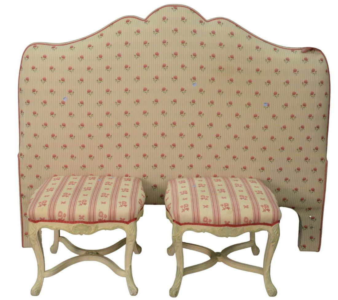 Three Piece Lot, to include pair of Louis XV style (1 of 4)