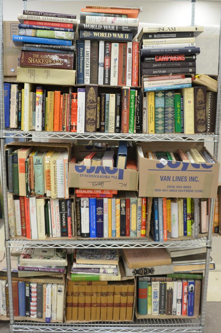 Twenty Eight Boxes of Books, hardcover of various age (1 of 5)