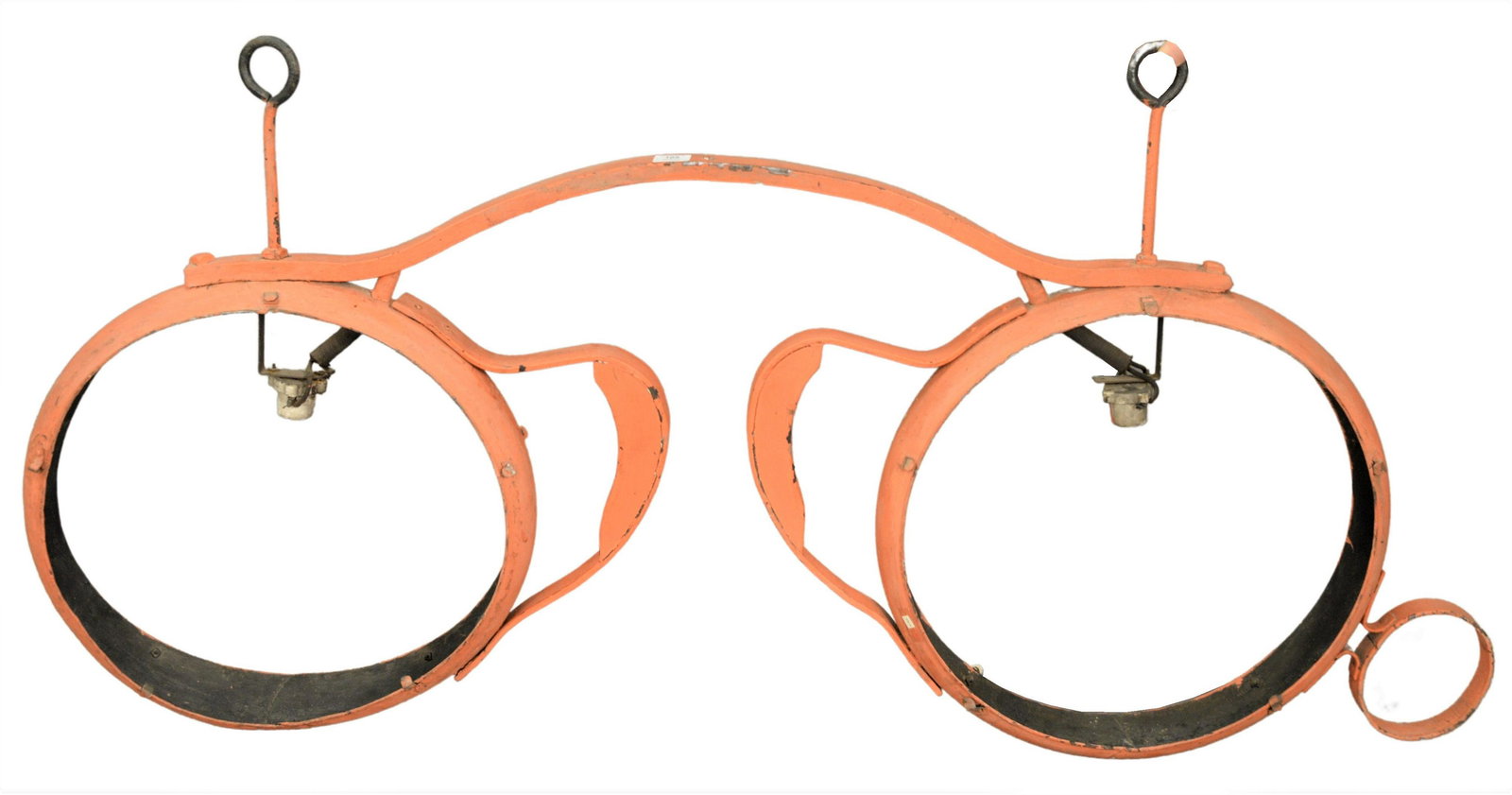 Large American Painted Metal Optician's Trade Sign (1 of 4)