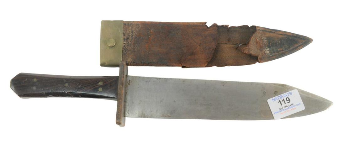 B. Richardson Philadelphia Clip Point Bowie Knife (1 of 4)